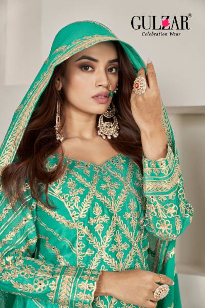 GULZAR GOTAKARI 2091 TO 2093 DESIGNER PAKISTANI SALWAR SUIT WHOLESALER IN INDIA